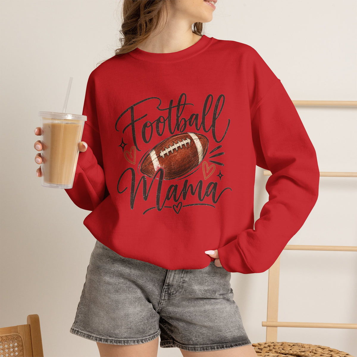 The Football Mama Crewneck