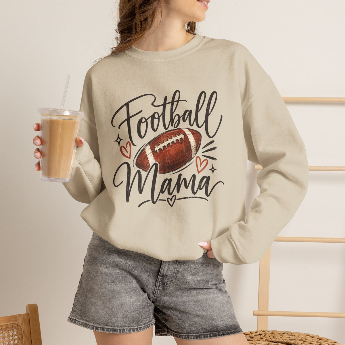The Football Mama Crewneck