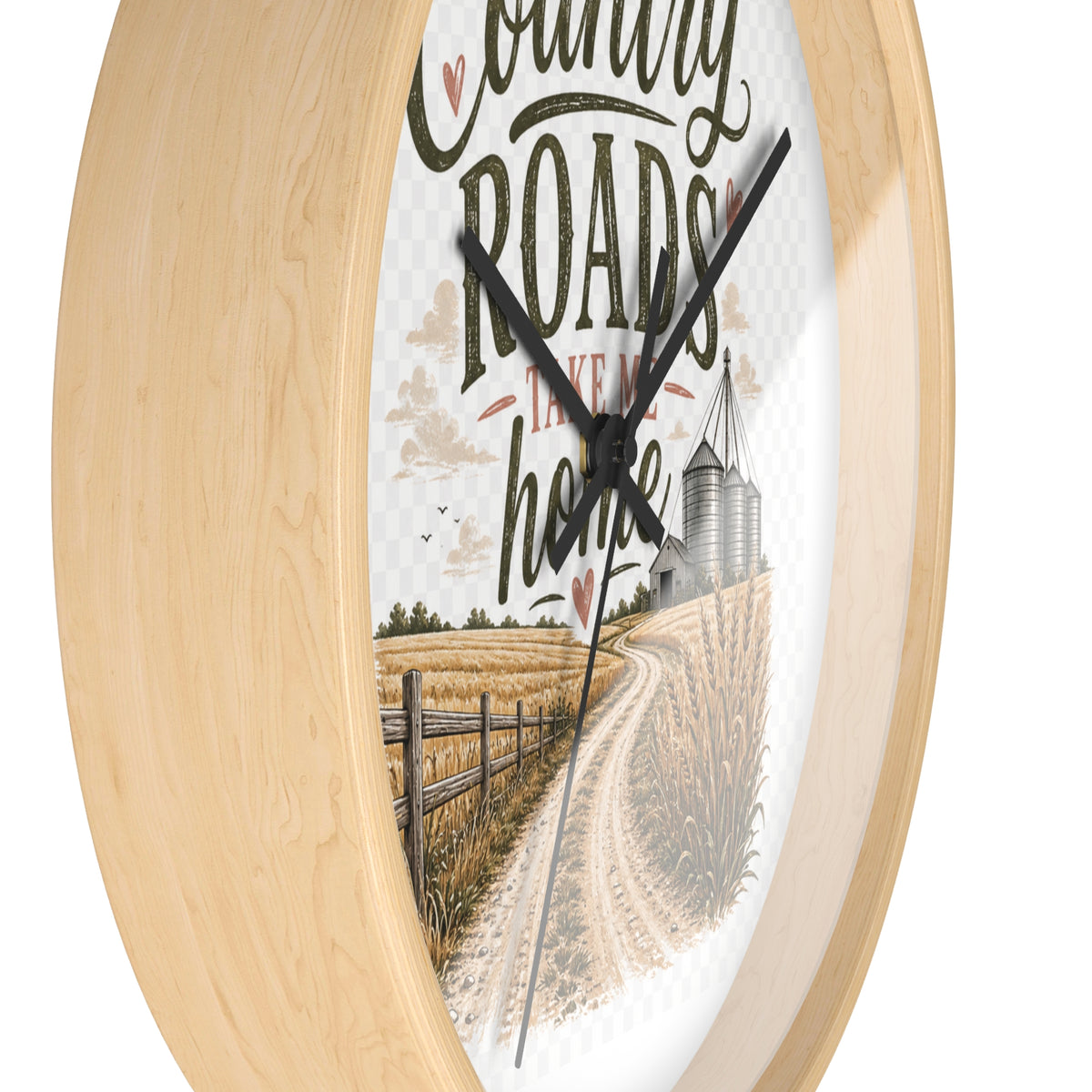 Backroads & Home Wall Clock