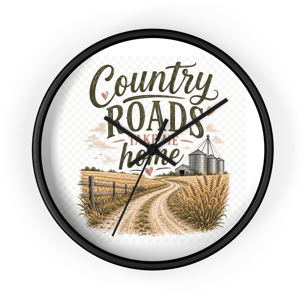Backroads & Home Wall Clock