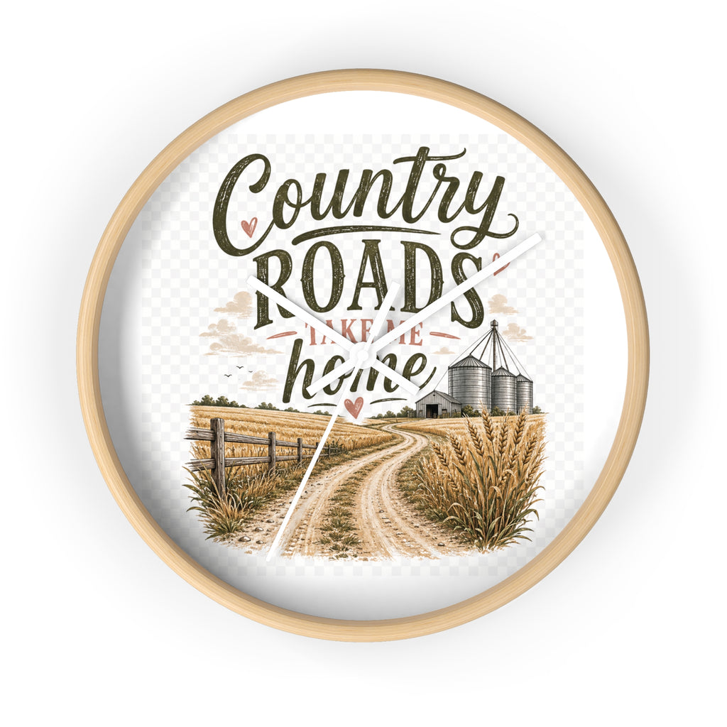 Backroads & Home Wall Clock