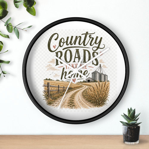 Backroads & Home Wall Clock