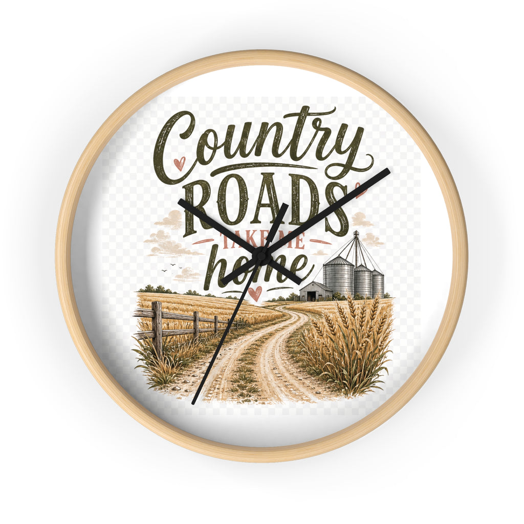Backroads & Home Wall Clock