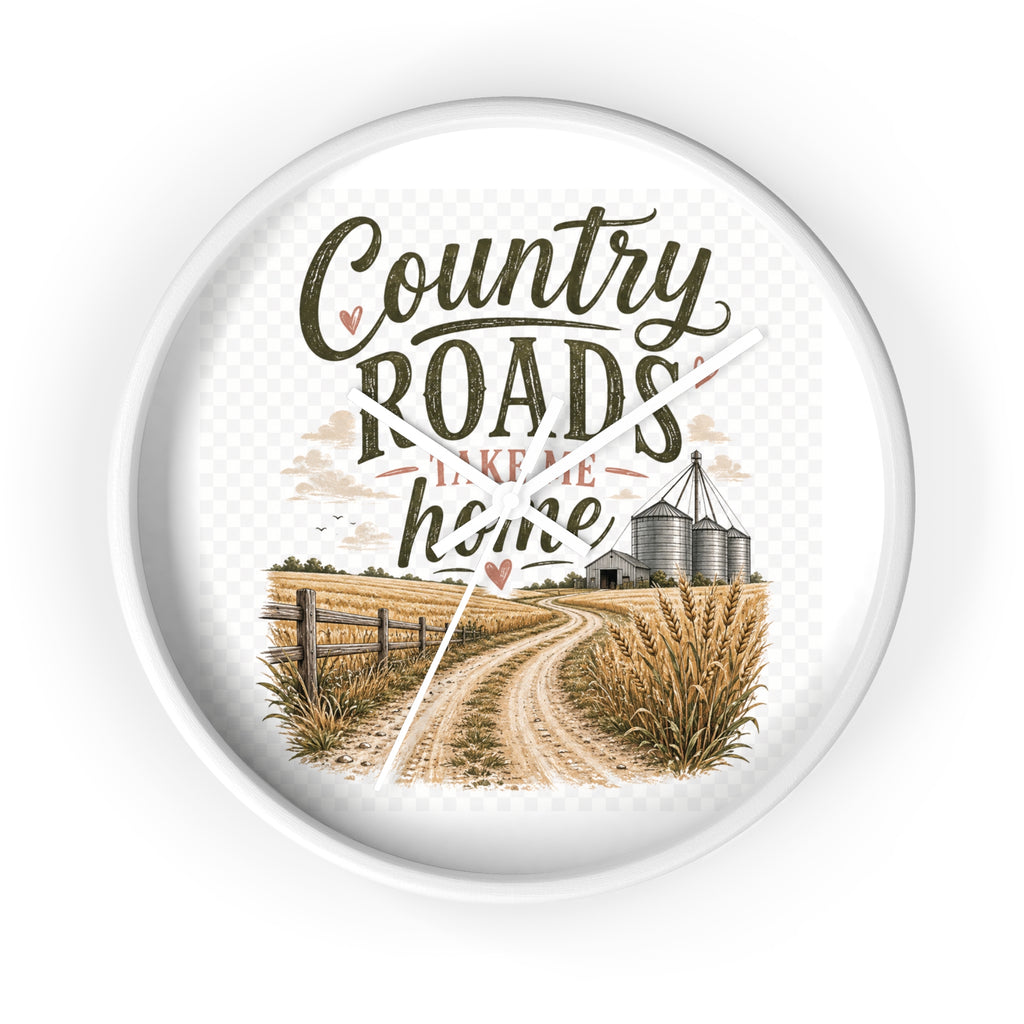 Backroads & Home Wall Clock