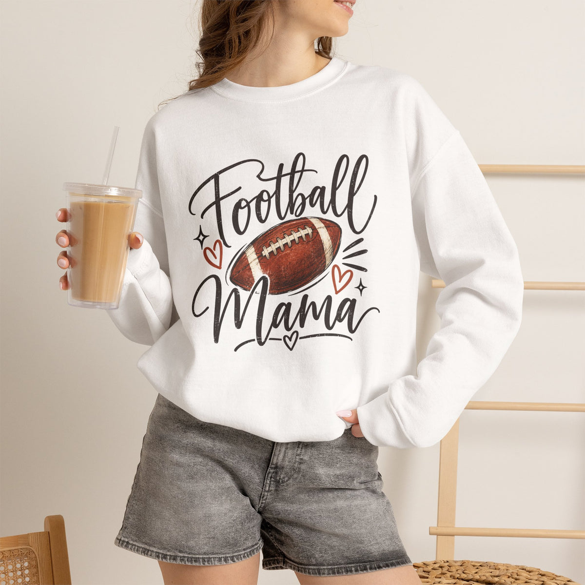 The Football Mama Crewneck