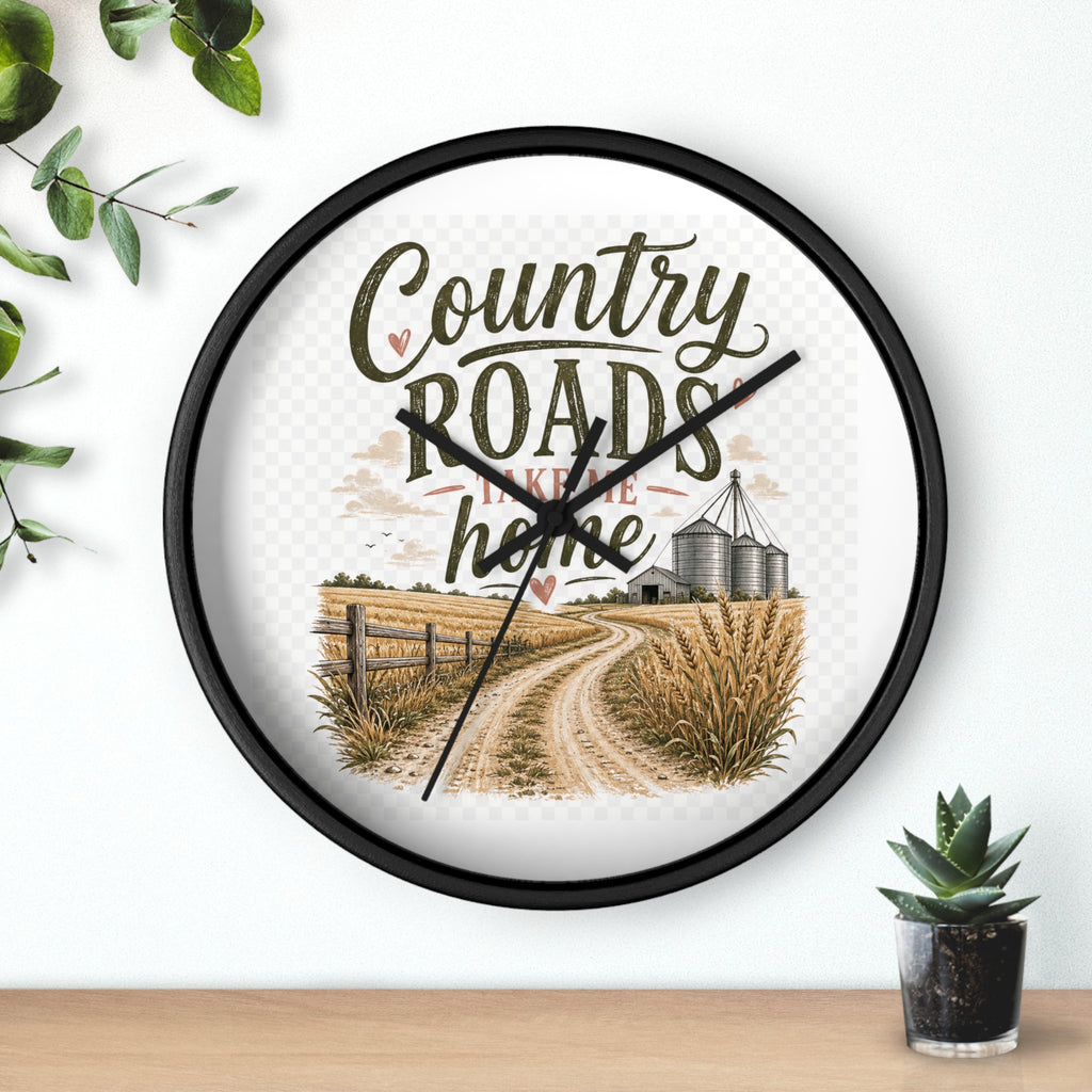Backroads & Home Wall Clock