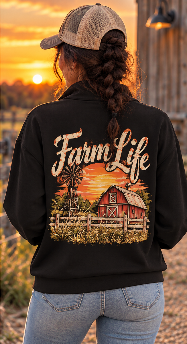 The Farm Life Full-Zip