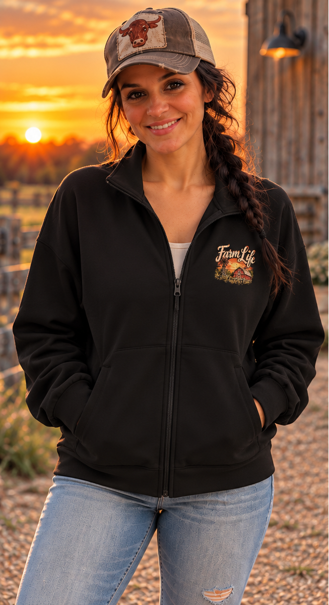 The Farm Life Full-Zip
