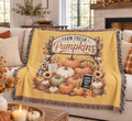 The Harvest Home Woven Throw