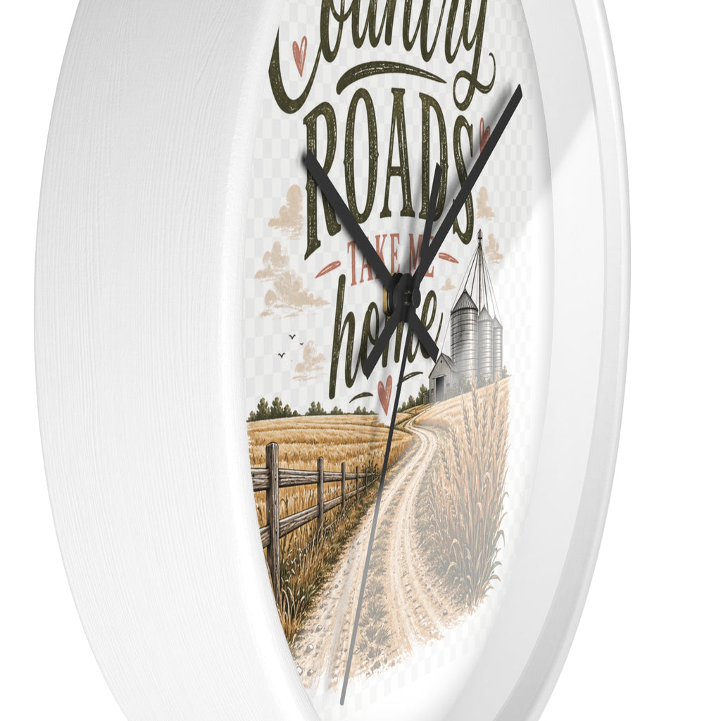 Backroads & Home Wall Clock