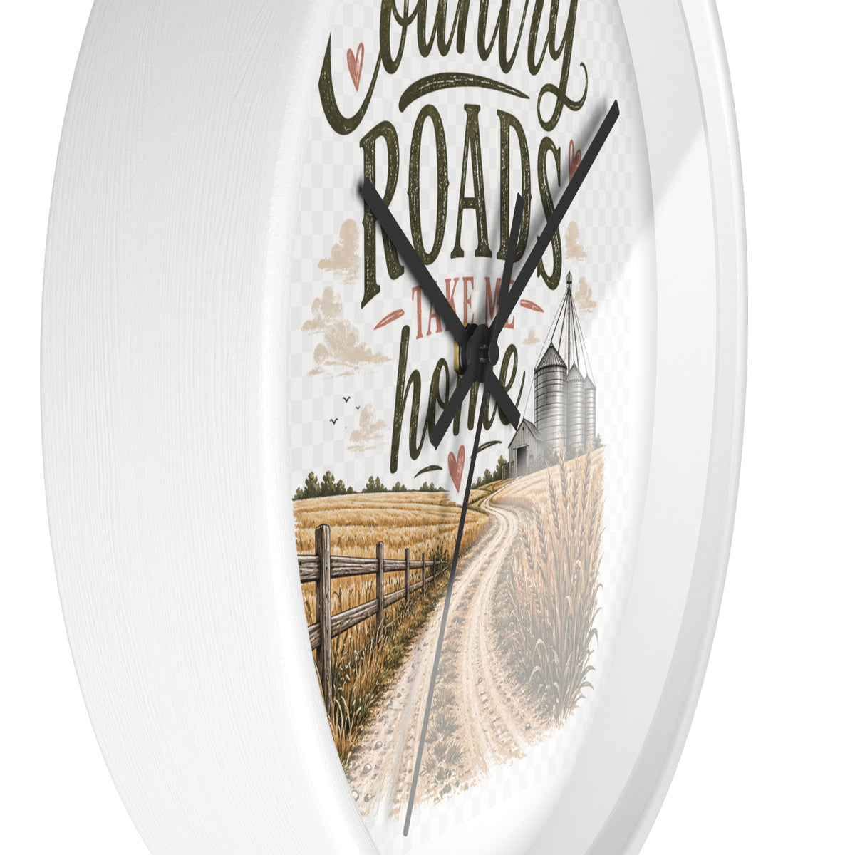 Backroads & Home Wall Clock