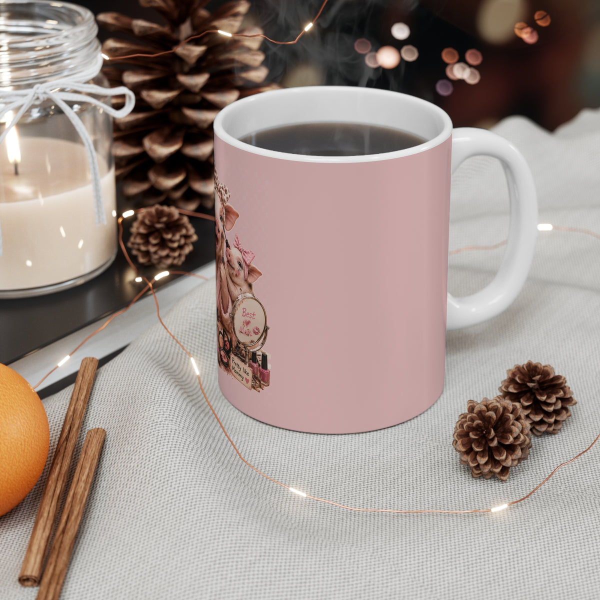 Pretty Little Piggy Coffee Mug