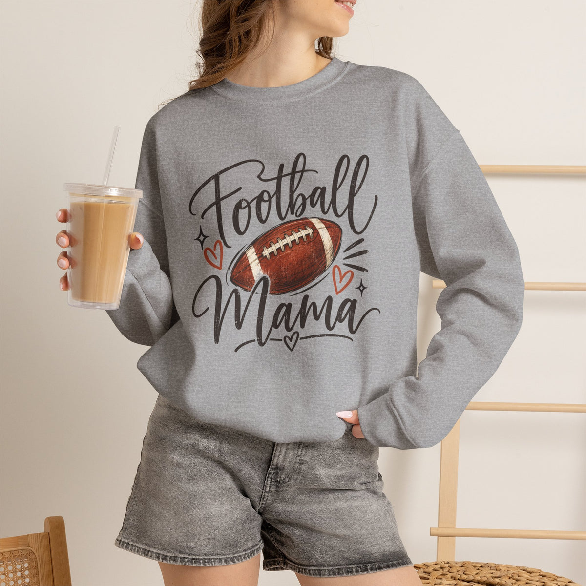 The Football Mama Crewneck