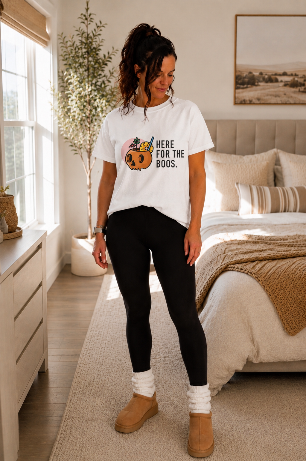 Here For The Boos Tee