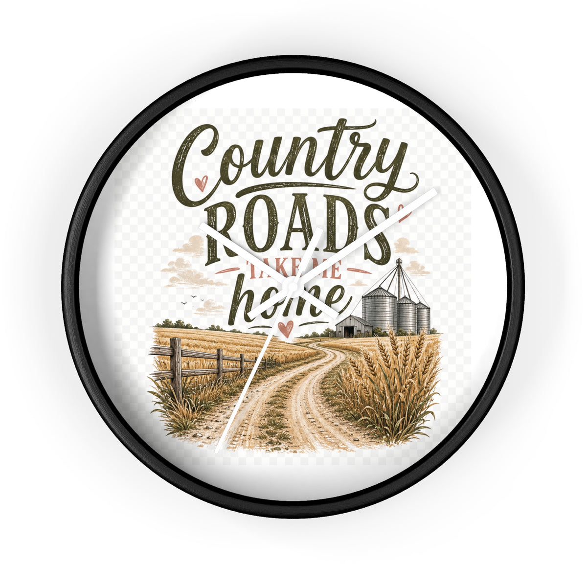 Backroads & Home Wall Clock