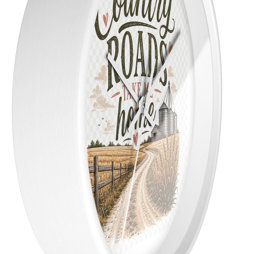 Backroads & Home Wall Clock