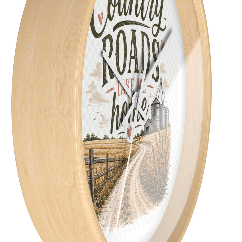 Backroads & Home Wall Clock