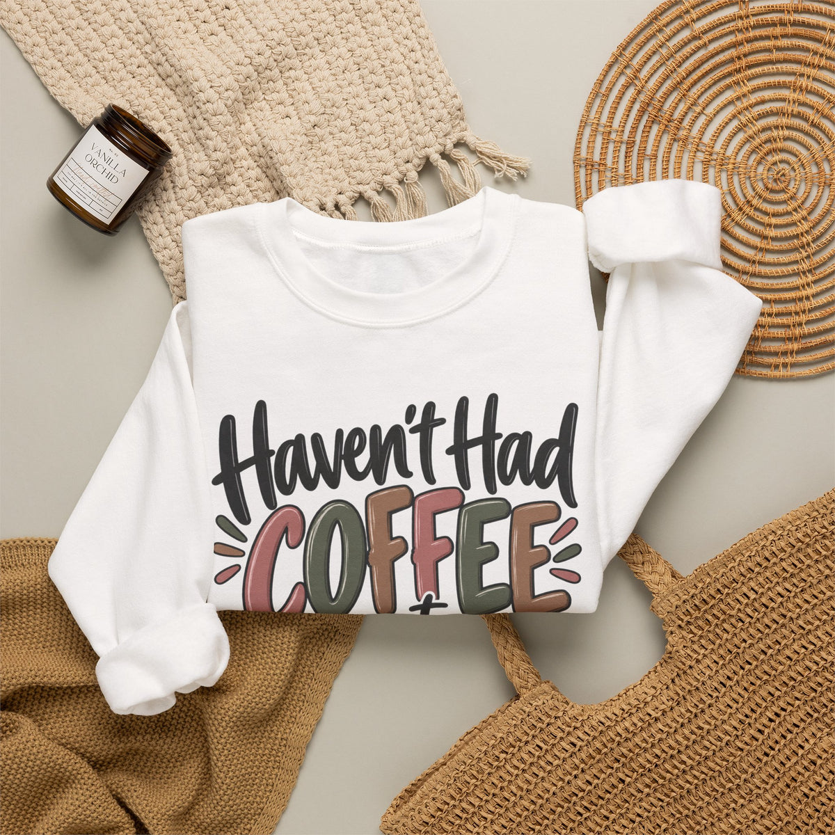 The Caffeine First Crewneck
